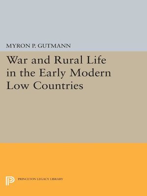 cover image of War and Rural Life in the Early Modern Low Countries